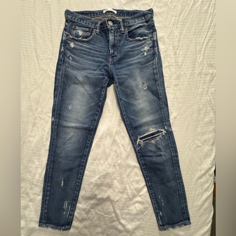 MOUSSEY Vintage cropped Jeans raw Hem
Size 26 waist
Inseam 25